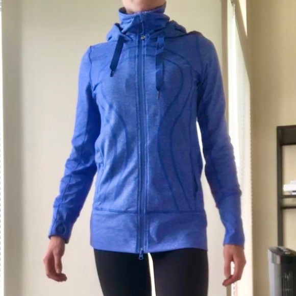 Blue Lulu Lemon Jacket - Picture 2 of 8